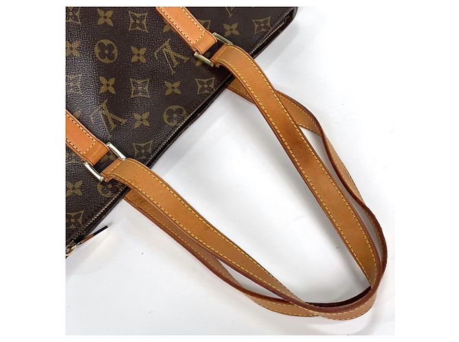 Borsa Cabas Piano Louis Vuitton Marrone - vista 6