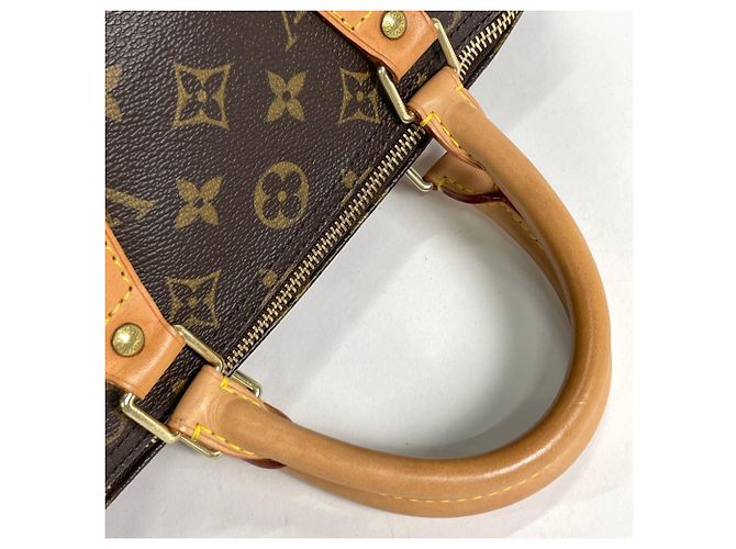 Louis Vuitton Monogram Speedy 30 Handbag Brown - view 5