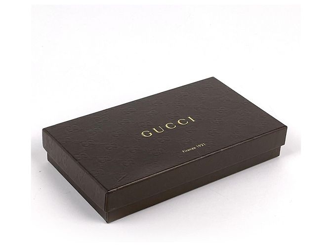 Cartera larga Gucci de lona GG marrón Castaño - vista 9