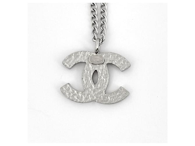 Collana Chanel Rosa e Argento - vista 2