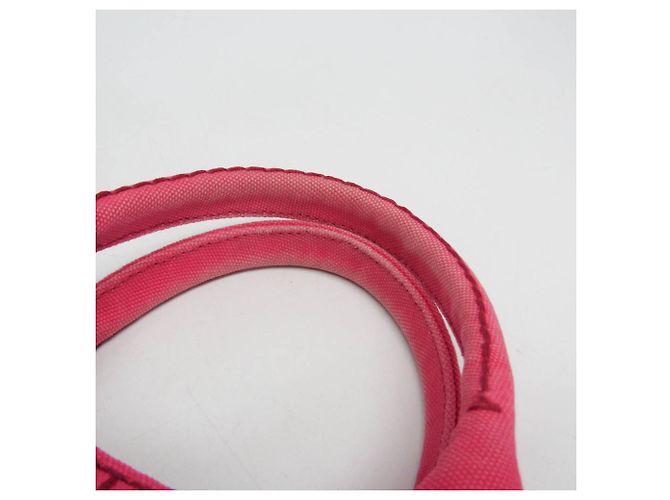 Borsa a spalla e tote Prada Canapa da donna in rosa - vista 10