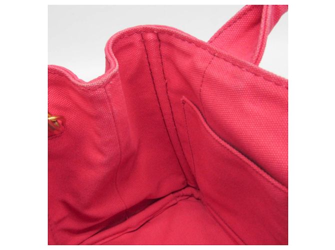 Borsa a spalla e tote Prada Canapa da donna in rosa - vista 15