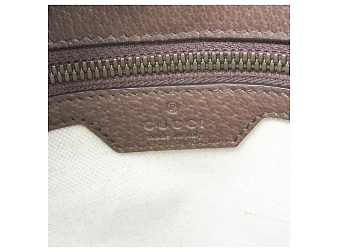 Tote Media Gucci Interlocking Tiger Marrone Beige - vista 15