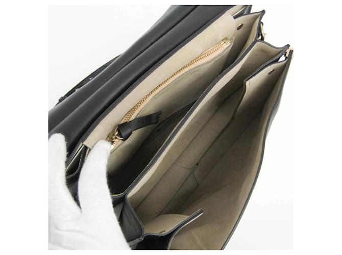 Borsa a tracolla Chloé Faye Medium Nero - vista 3