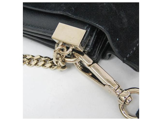 Borsa a tracolla Chloé Faye Medium Nero - vista 9