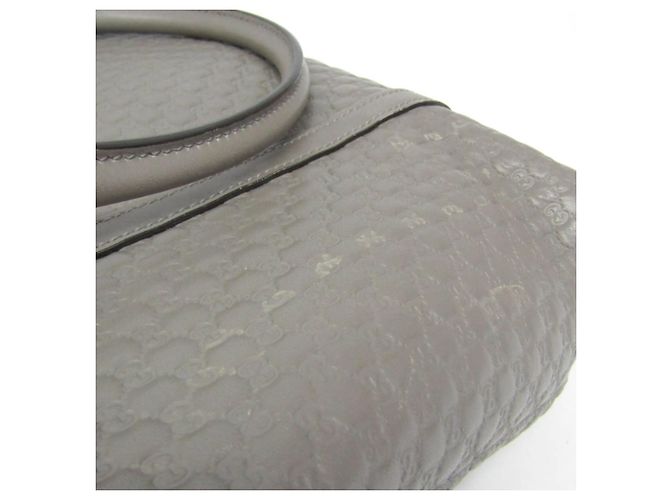 Borsa a mano in pelle Gucci MicroGuccissima Marrone - vista 15