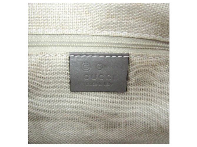 Borsa a mano in pelle Gucci MicroGuccissima Marrone - vista 18