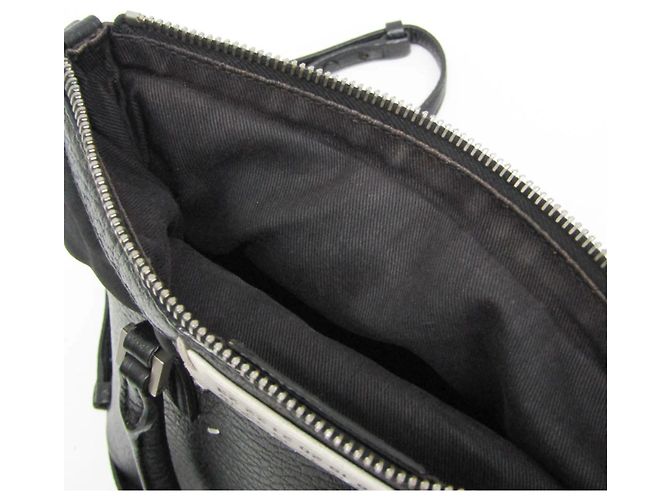 Maison Martin Margiela Borsa a mano in pelle da donna Maison Margiela Nero - vista 17