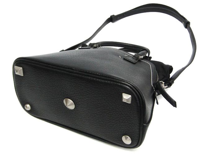 Maison Martin Margiela Borsa a mano in pelle da donna Maison Margiela Nero - vista 2