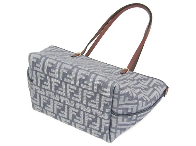 Fendi ROLL Small 8BH424 Borsa a spalla e tote reversibile Marrone - vista 3