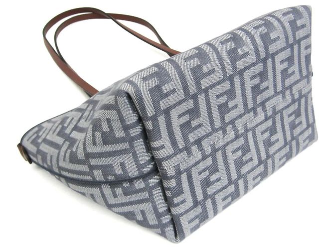 Fendi ROLL Small 8BH424 Borsa a spalla e tote reversibile Marrone - vista 6