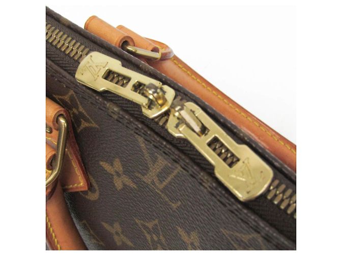 Borsa Louis Vuitton Monogram Alma Marrone - vista 9