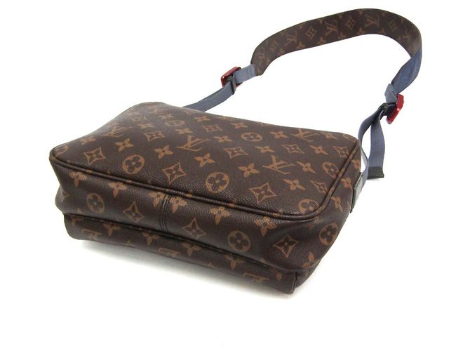 Borsello da cintura Louis Vuitton Monogram Kim Jones Pacific Marrone Blu - vista 2