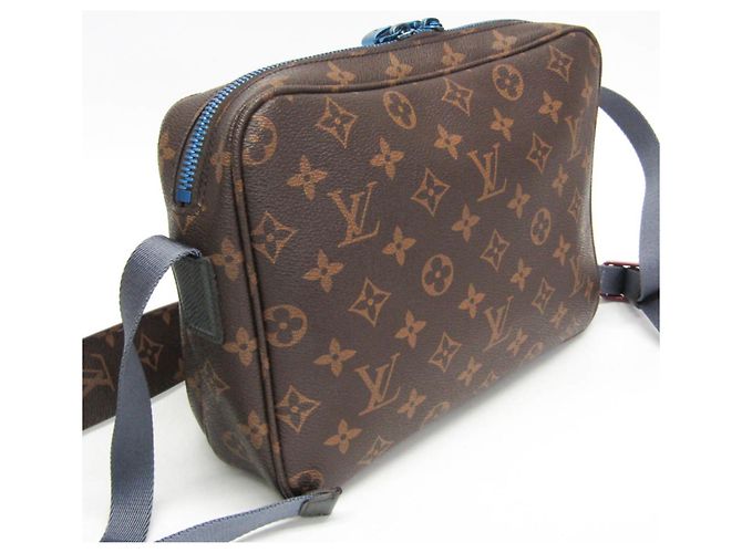Borsello da cintura Louis Vuitton Monogram Kim Jones Pacific Marrone Blu - vista 6