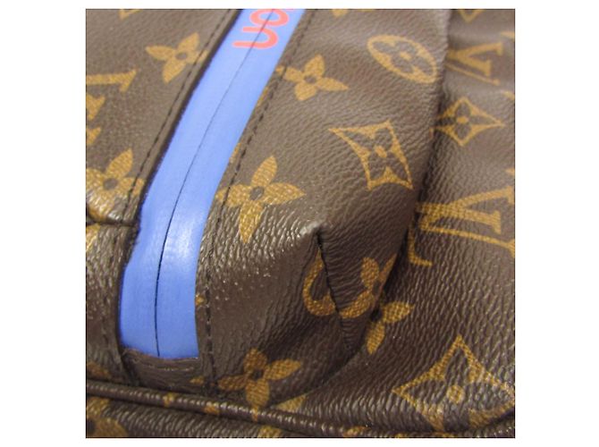 Borsello da cintura Louis Vuitton Monogram Kim Jones Pacific Marrone Blu - vista 8