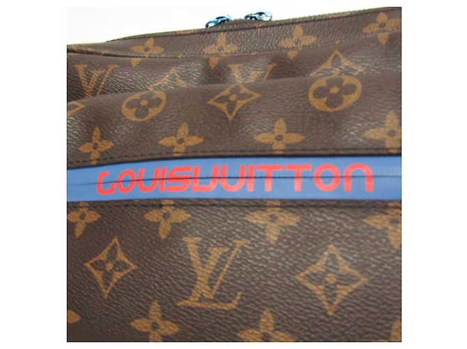 Borsello da cintura Louis Vuitton Monogram Kim Jones Pacific Marrone Blu - vista 9