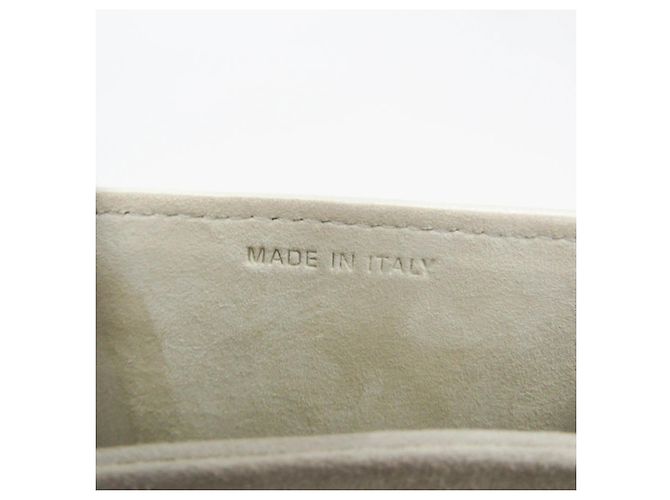 Borsa a tracolla con catena Christian Dior Diorama Studs Bianco - vista 15