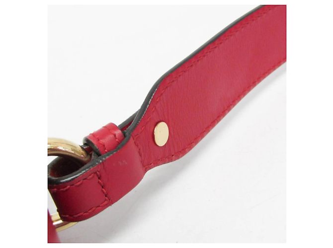 Bolsa de ombro em couro para mulher Gucci Sylvie 421882 Vermelho - vista 10