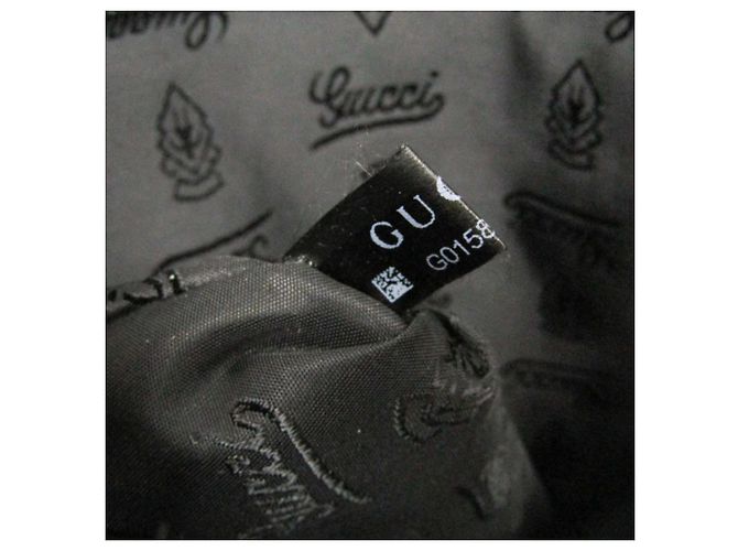 Borsetta in pelle da uomo Gucci Guccissima Nero - vista 17