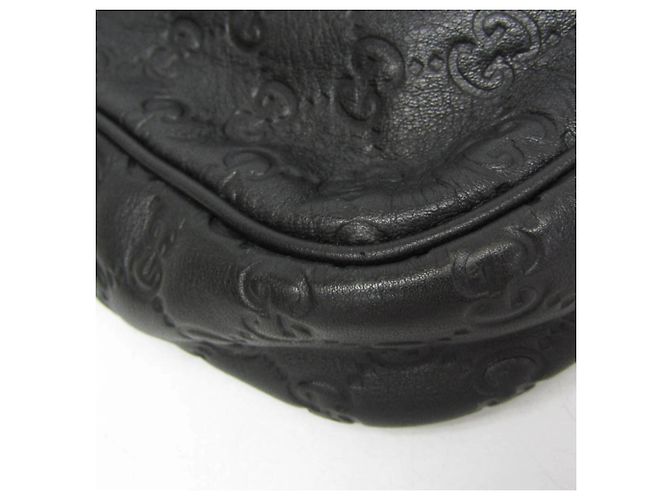 Borsetta in pelle da uomo Gucci Guccissima Nero - vista 6