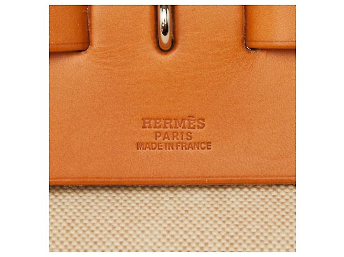 Hermès Borsa Hermes Herbag TGM Marrone - vista 9