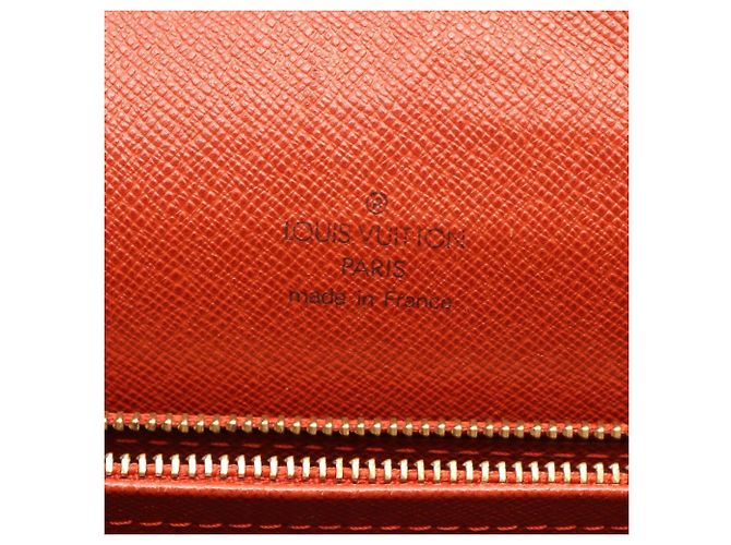 Borsa a tracolla Louis Vuitton Tribeca Carre Damier Ebene Marrone - vista 3