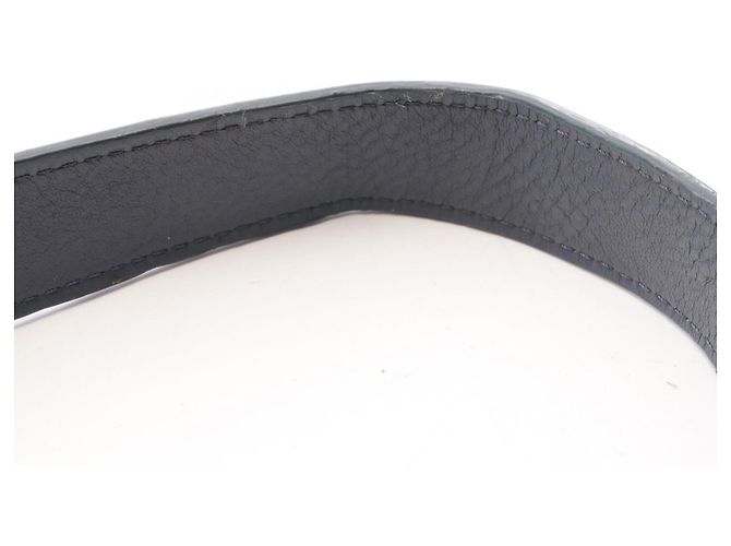 Bumbag Riñonera Louis Vuitton Discovery PM Monogram Shadow Azul marino - vista 9