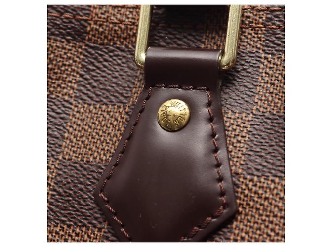 Borsa Louis Vuitton Speedy Bandoulière 30 Damier Ebene Marrone - vista 9