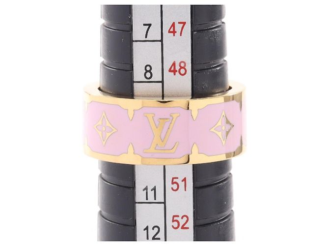 Louis Vuitton Nanogram Band Ring Pink Golden - Ansicht 3
