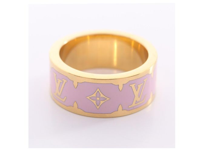 Louis Vuitton Nanogram Band Ring Pink Golden - Ansicht 4