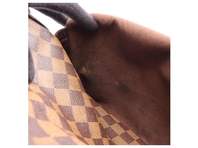 Borsa a tracolla Louis Vuitton Naviglio Damier Ebene Marrone - vista 6