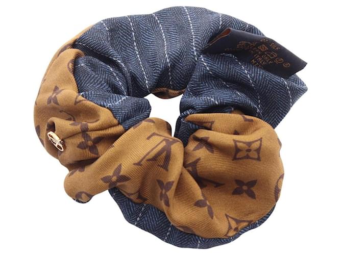 Louis Vuitton Be Mindful Monogram Reverse Scrunchie Braun Rot Mehrfarben - Ansicht 2