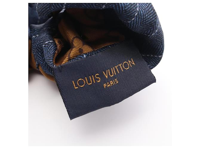 Louis Vuitton Be Mindful Monogram Reverse Scrunchie Braun Rot Mehrfarben - Ansicht 3