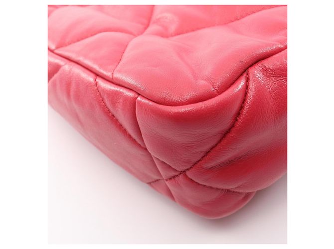 Borsa a tracolla Chanel 19 Dixneuf Matelassé Rosa - vista 10