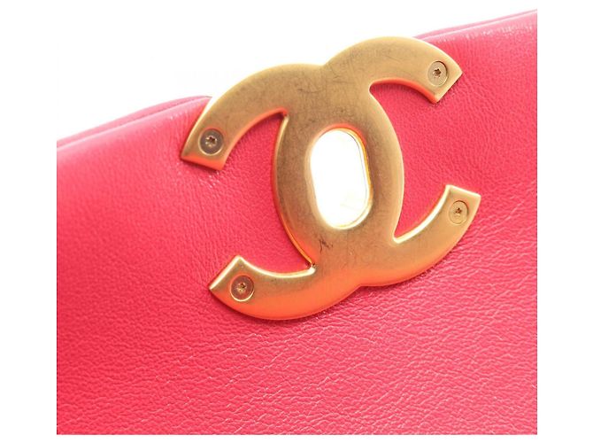 Borsa a tracolla Chanel 19 Dixneuf Matelassé Rosa - vista 11