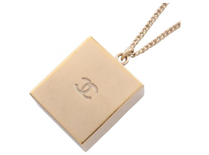 Collana Chanel No. 5 Camélia placcata in oro D'oro - vista 2