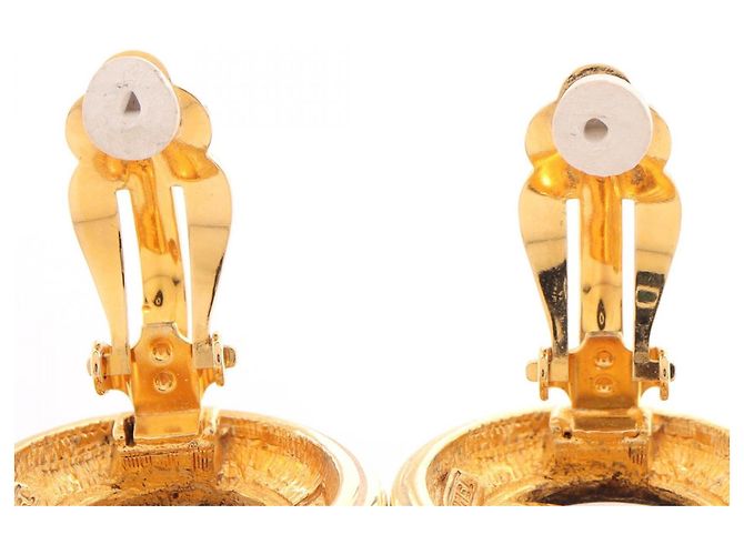 Orecchini a clip Chanel Coco Mark placcati in oro D'oro - vista 5