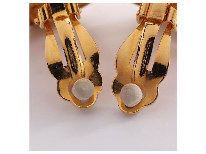 Orecchini a clip Chanel Coco Mark placcati in oro D'oro - vista 6