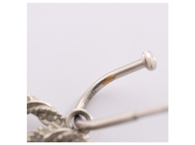 Chanel Coco Mark Silver Creolen Silber - Ansicht 7