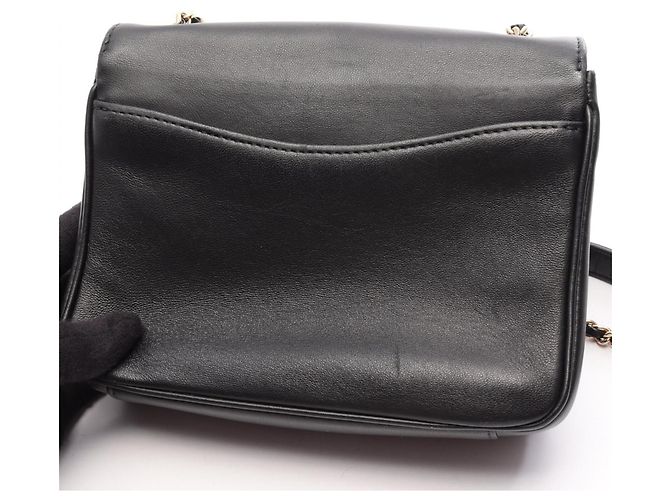 Borsa a tracolla Chanel Coco Mark Full Flap Nero - vista 10