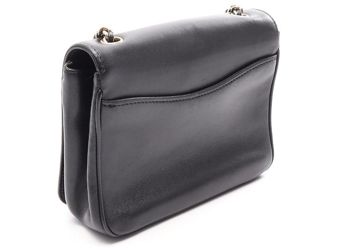 Borsa a tracolla Chanel Coco Mark Full Flap Nero - vista 2