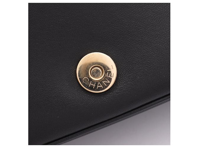 Borsa a tracolla Chanel Coco Mark Full Flap Nero - vista 7