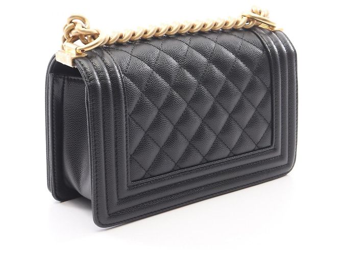 Borsa a Tracolla Chanel Boy Small Nera Nero - vista 2