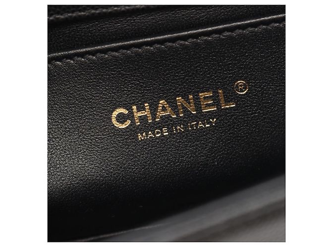 Borsa a Tracolla Chanel Boy Small Nera Nero - vista 4