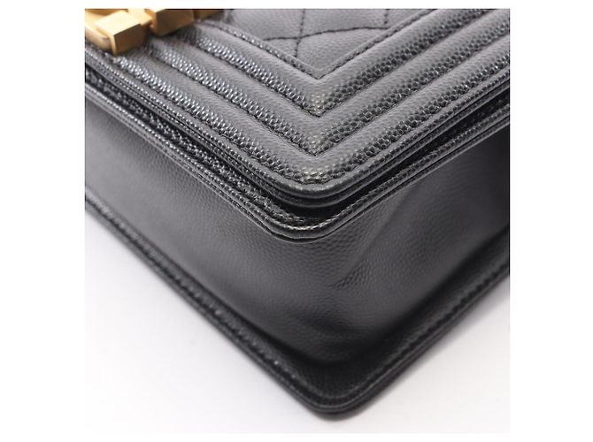 Borsa a Tracolla Chanel Boy Small Nera Nero - vista 6