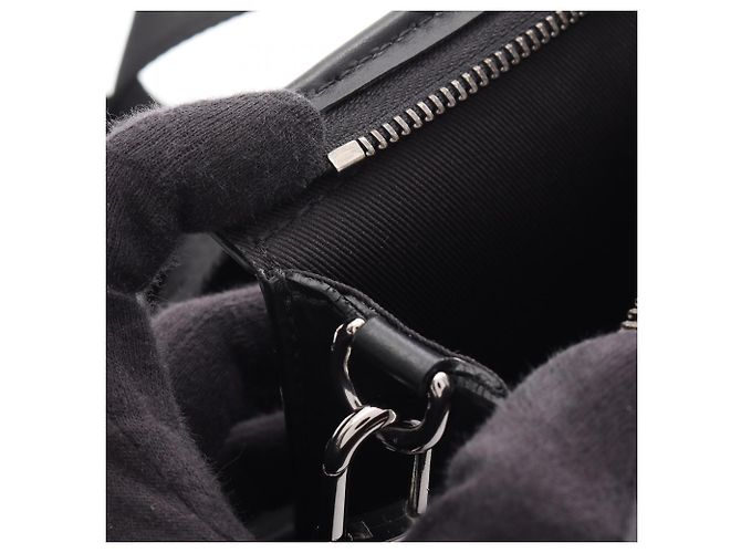Borsa a tracolla portafoglio portatile Louis Vuitton Gaston Marrone Nero - vista 5
