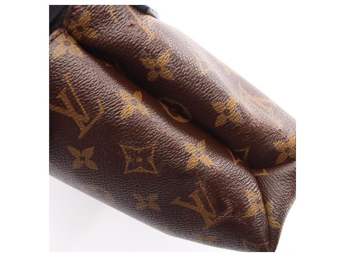 Borsa a tracolla Louis Vuitton Saint Placido Monogram Cerise Marrone Rosso Fuschia Monogramma - vista 16