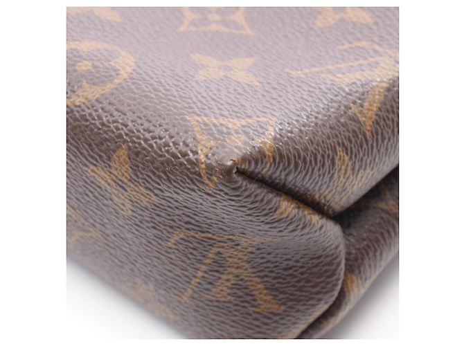 Bolsa Louis Vuitton Saint Placido Monogram Noir Marrom Preto Monograma - vista 10