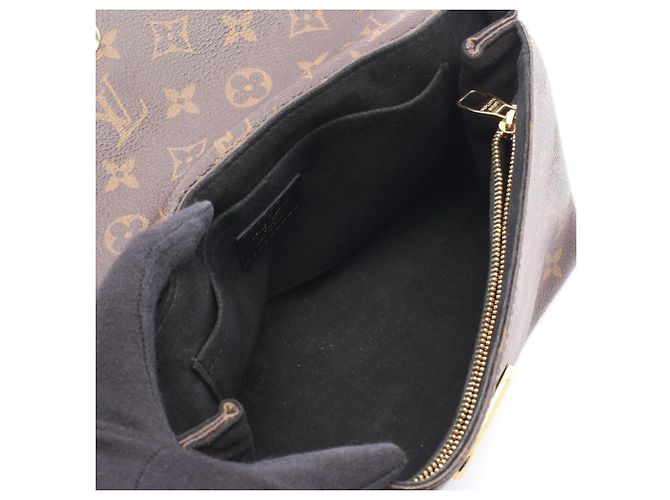 Bolsa Louis Vuitton Saint Placido Monogram Noir Marrom Preto Monograma - vista 3