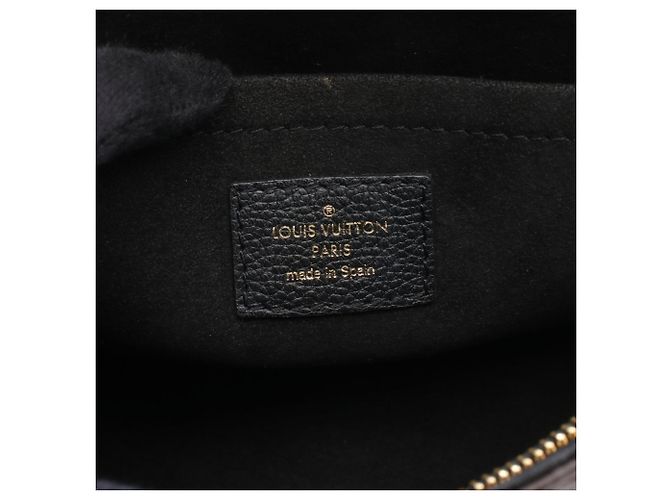 Bolsa Louis Vuitton Saint Placido Monogram Noir Marrom Preto Monograma - vista 4